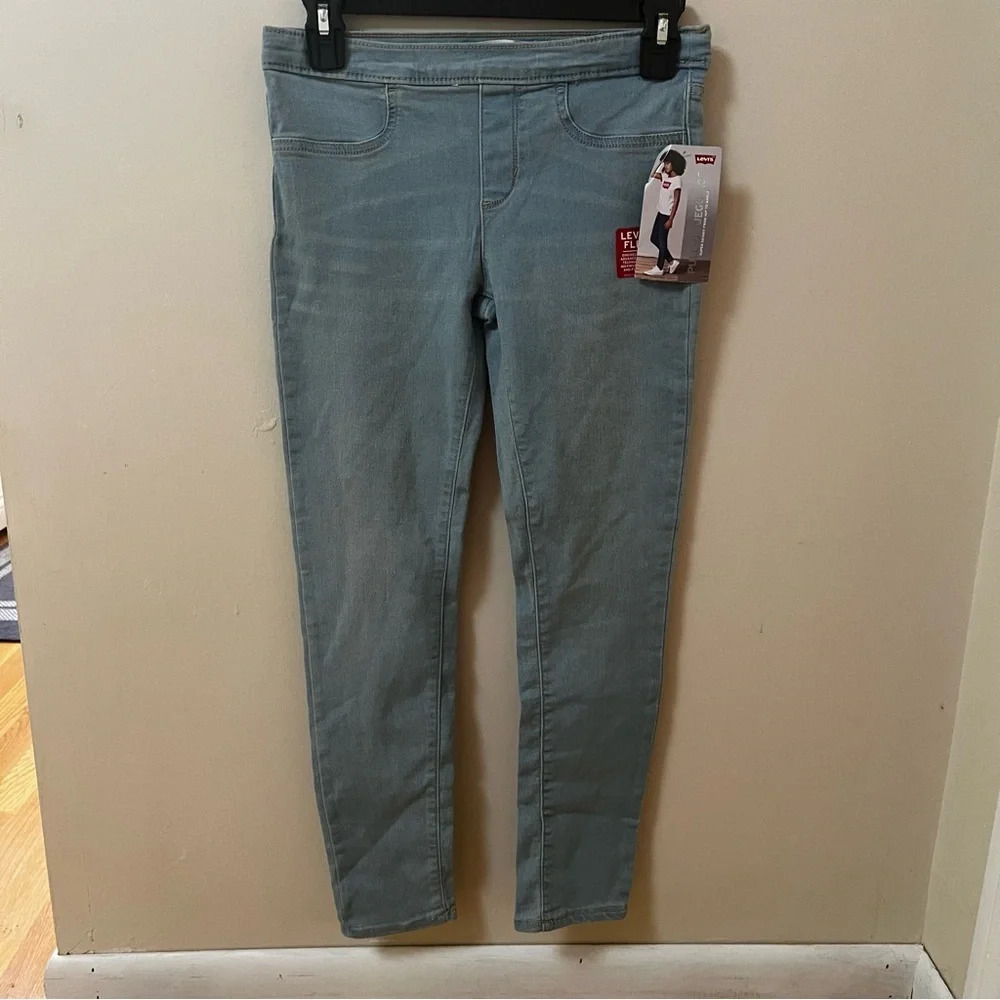 Levi’s Flex Pull-on Jeggings- Light Wash- Girls Size 12 Regular Stretch- NWT